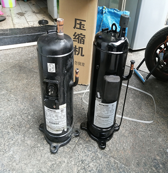 西平中央空调压缩机的更换维修